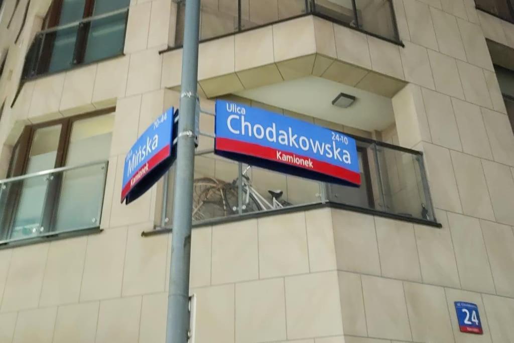 Nowoczesny Apartament Na Pradze Warschau Exterior foto